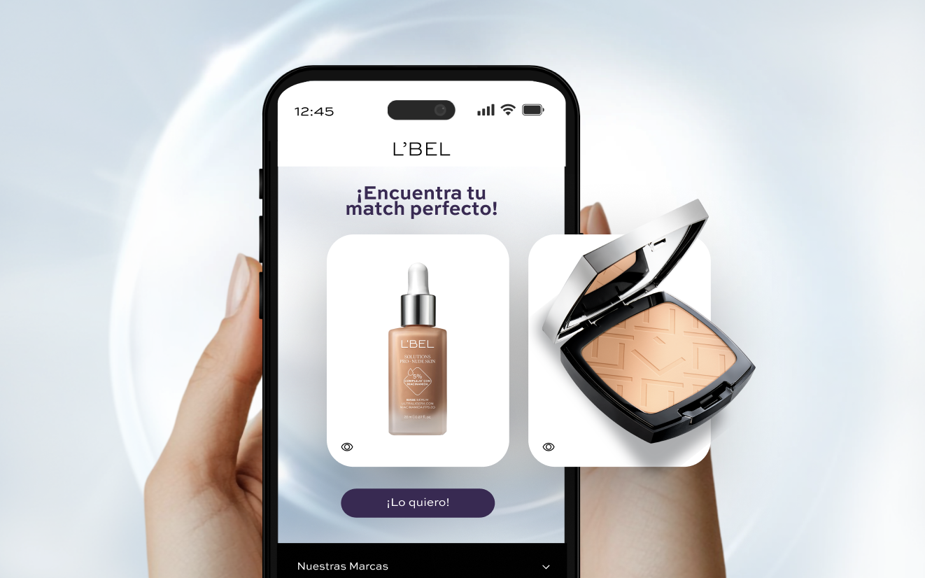 Guía de tonos para base de maquillaje